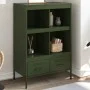 Kaltgewalzter Stahlschrank in Olivgrün 68x39x101,5 cm von , Sideboards - Ref: Foro24-843106, Preis: 153,65 €, Rabatt: %