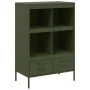 Kaltgewalzter Stahlschrank in Olivgrün 68x39x101,5 cm von , Sideboards - Ref: Foro24-843106, Preis: 153,65 €, Rabatt: %