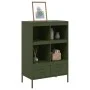 Kaltgewalzter Stahlschrank in Olivgrün 68x39x101,5 cm von , Sideboards - Ref: Foro24-843106, Preis: 153,65 €, Rabatt: %