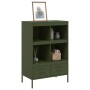 Kaltgewalzter Stahlschrank in Olivgrün 68x39x101,5 cm von , Sideboards - Ref: Foro24-843106, Preis: 155,88 €, Rabatt: %