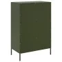 Kaltgewalzter Stahlschrank in Olivgrün 68x39x101,5 cm von , Sideboards - Ref: Foro24-843106, Preis: 153,65 €, Rabatt: %