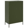 Kaltgewalzter Stahlschrank in Olivgrün 68x39x101,5 cm von , Sideboards - Ref: Foro24-843106, Preis: 155,88 €, Rabatt: %