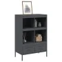 Cold-rolled anthracite steel sideboard 68x39x101.5 cm by , Sideboards - Ref: Foro24-843104, Price: 153,65 €, Discount: %