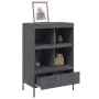 Cold-rolled anthracite steel sideboard 68x39x101.5 cm by , Sideboards - Ref: Foro24-843104, Price: 153,65 €, Discount: %