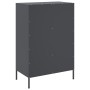 Cold-rolled anthracite steel sideboard 68x39x101.5 cm by , Sideboards - Ref: Foro24-843104, Price: 155,73 €, Discount: %
