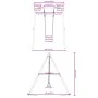 Outdoor swing set with one swing by , Swings and play structures - Ref: Foro24-3283577, Price: 111,05 €, Discount: %