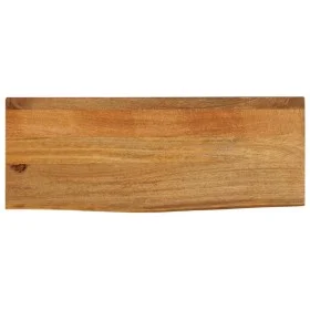 Solid mango wood natural edge table top 80x20x2.5 cm by , Table tops - Ref: Foro24-370514, Price: 32,92 €, Discount: %