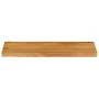 Solid mango wood natural edge table top 80x20x2.5 cm by , Table tops - Ref: Foro24-370514, Price: 32,92 €, Discount: %