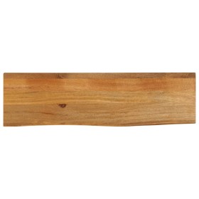 Solid mango wood natural edge table top 100x20x2.5 cm by , Table tops - Ref: Foro24-370516, Price: 39,94 €, Discount: %