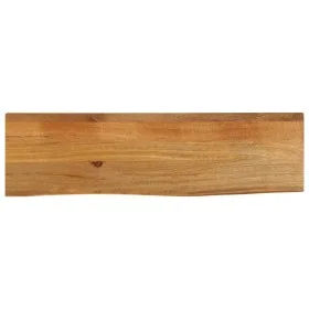 Tablero de mesa borde natural madera maciza mango 100x20x2,5 cm de , Tableros para mesas - Ref: Foro24-370516, Precio: 39,22 ...