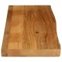 Solid mango wood natural edge table top 100x20x2.5 cm by , Table tops - Ref: Foro24-370516, Price: 39,22 €, Discount: %