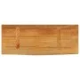 Solid mango wood natural edge table top 70x40x2.5 cm by , Table tops - Ref: Foro24-370537, Price: 57,67 €, Discount: %