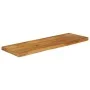 Solid mango wood natural edge table top 100x40x2.5 cm by , Table tops - Ref: Foro24-370540, Price: 71,22 €, Discount: %