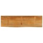Massivholz-Tischplatte mit natürlicher Kante aus Mangoholz 100x40x2,5 cm von , Tischplatten - Ref: Foro24-370540, Preis: 75,0...