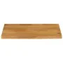 Solid mango wood natural edge table top 90x60x2.5 cm by , Table tops - Ref: Foro24-370549, Price: 69,48 €, Discount: %