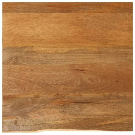 Solid mango wood natural edge table top 80x80x2.5 cm by , Table tops - Ref: Foro24-370554, Price: 103,91 €, Discount: %
