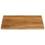 Solid mango wood natural edge table top 80x80x2.5 cm by , Table tops - Ref: Foro24-370554, Price: 103,91 €, Discount: %