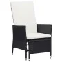 2-piece garden furniture set and black synthetic rattan cushions by vidaXL, Garden sets - Ref: Foro24-310231, Price: 108,23 €...