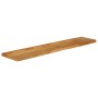 Massivholz-Tischplatte mit natürlicher Kante aus Mangoholz 160x20x3,8 cm. von , Tischplatten - Ref: Foro24-370568, Preis: 64,...