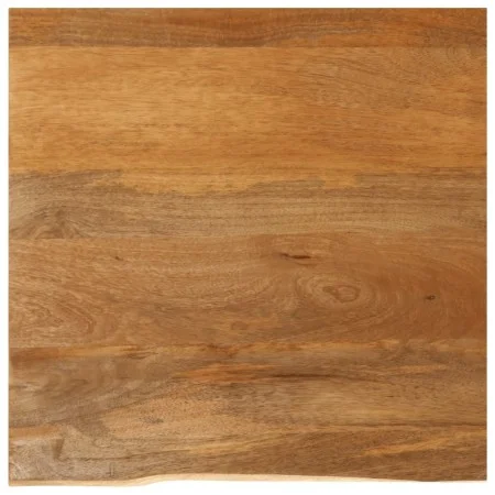 Solid mango wood natural edge table top 40x40x3.8 cm by , Table tops - Ref: Foro24-370582, Price: 28,69 €, Discount: %