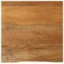Massivholz-Tischplatte mit natürlicher Kante aus Mangoholz 40x40x3,8 cm. von , Tischplatten - Ref: Foro24-370582, Preis: 28,6...