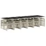 Set comedor jardín y cojines 13 pzas ratán sintético gris claro de , Conjuntos de jardín - Ref: Foro24-3210767, Precio: 1,00 ...