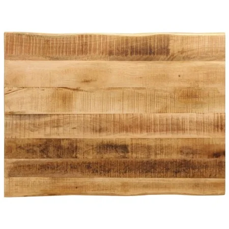 Massivholz-Tischplatte mit natürlicher Kante aus Mangoholz 70x60x2,5 cm von , Tischplatten - Ref: Foro24-370667, Preis: 52,70...