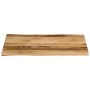 Solid mango wood natural edge table top 70x60x2.5 cm by , Table tops - Ref: Foro24-370667, Price: 52,70 €, Discount: %