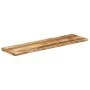 Solid mango wood natural edge table top 180x40x2.5 cm by , Table tops - Ref: Foro24-370665, Price: 269,07 €, Discount: %