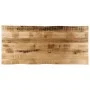 Massivholz-Tischplatte mit natürlicher Kante aus Mangoholz 140x60x2,5 cm von , Tischplatten - Ref: Foro24-370673, Preis: 162,...