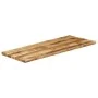 Solid mango wood natural edge table top 140x60x2.5 cm by , Table tops - Ref: Foro24-370673, Price: 162,50 €, Discount: %