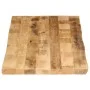 Solid mango wood natural edge table top 140x60x2.5 cm by , Table tops - Ref: Foro24-370673, Price: 162,50 €, Discount: %