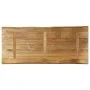 Solid mango wood natural edge table top 140x60x2.5 cm by , Table tops - Ref: Foro24-370673, Price: 162,50 €, Discount: %