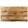 Massivholz-Tischplatte mit natürlicher Kante aus Mangoholz 110x60x2,5 cm. von , Tischplatten - Ref: Foro24-370671, Preis: 91,...