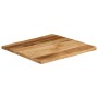 Massivholz-Tischplatte mit natürlicher Kante aus Mangoholz 40x40x3,8 cm. von , Tischplatten - Ref: Foro24-370678, Preis: 37,5...