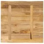 Solid mango wood natural edge table top 40x40x3.8 cm by , Table tops - Ref: Foro24-370678, Price: 36,72 €, Discount: %