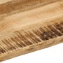 Massivholz-Tischplatte mit natürlicher Kante aus Mangoholz 40x40x3,8 cm. von , Tischplatten - Ref: Foro24-370678, Preis: 37,5...