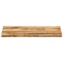 Massivholz-Tischplatte mit natürlicher Kante aus Mangoholz 100x40x3,8 cm. von , Tischplatten - Ref: Foro24-370684, Preis: 82,...