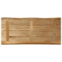 Massivholz-Tischplatte mit natürlicher Kante aus Mangoholz 100x40x3,8 cm. von , Tischplatten - Ref: Foro24-370684, Preis: 82,...