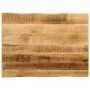 Solid mango wood natural edge table top 80x60x3.8 cm by , Table tops - Ref: Foro24-370692, Price: 78,92 €, Discount: %