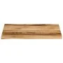 Solid mango wood natural edge table top 80x60x3.8 cm by , Table tops - Ref: Foro24-370692, Price: 78,92 €, Discount: %