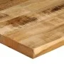 Solid mango wood natural edge table top 80x60x3.8 cm by , Table tops - Ref: Foro24-370692, Price: 78,92 €, Discount: %