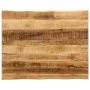 Solid mango wood natural edge table top 90x80x3.8 cm by , Table tops - Ref: Foro24-370699, Price: 116,14 €, Discount: %