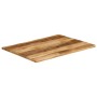 Massivholz-Tischplatte mit natürlicher Kante aus Mangoholz 90x80x3,8 cm. von , Tischplatten - Ref: Foro24-370699, Preis: 118,...