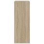 Schuhschrank aus Eichenholz in Sonoma-Optik, 74,5x37,5x100 cm. von , Schuhregale und Schuhorganisatoren - Ref: Foro24-848432,...