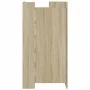 Shoe cabinet made of Sonoma oak engineered wood, measuring 52x37.5x100 cm. by , Shoe racks and shoe organizers - Ref: Foro24-...