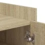 Shoe cabinet made of Sonoma oak engineered wood, measuring 52x37.5x100 cm. by , Shoe racks and shoe organizers - Ref: Foro24-...