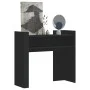 Mesa consola de madera de ingeniería negra 100x35x90 cm de , Mesas auxiliares - Ref: Foro24-848466, Precio: 65,40 €, Descuent...
