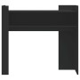 Black engineered wood console table 100x35x90 cm by , Side tables - Ref: Foro24-848466, Price: 66,40 €, Discount: %