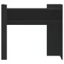 Black engineered wood console table 100x35x90 cm by , Side tables - Ref: Foro24-848466, Price: 65,40 €, Discount: %